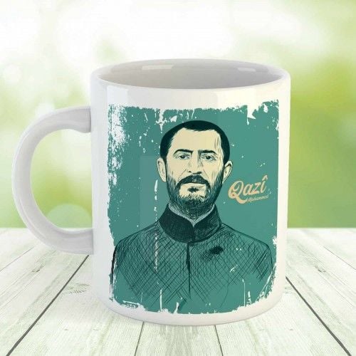 Qazi Muhammed Tasarımlı Kupa Termos ve Poster Seti