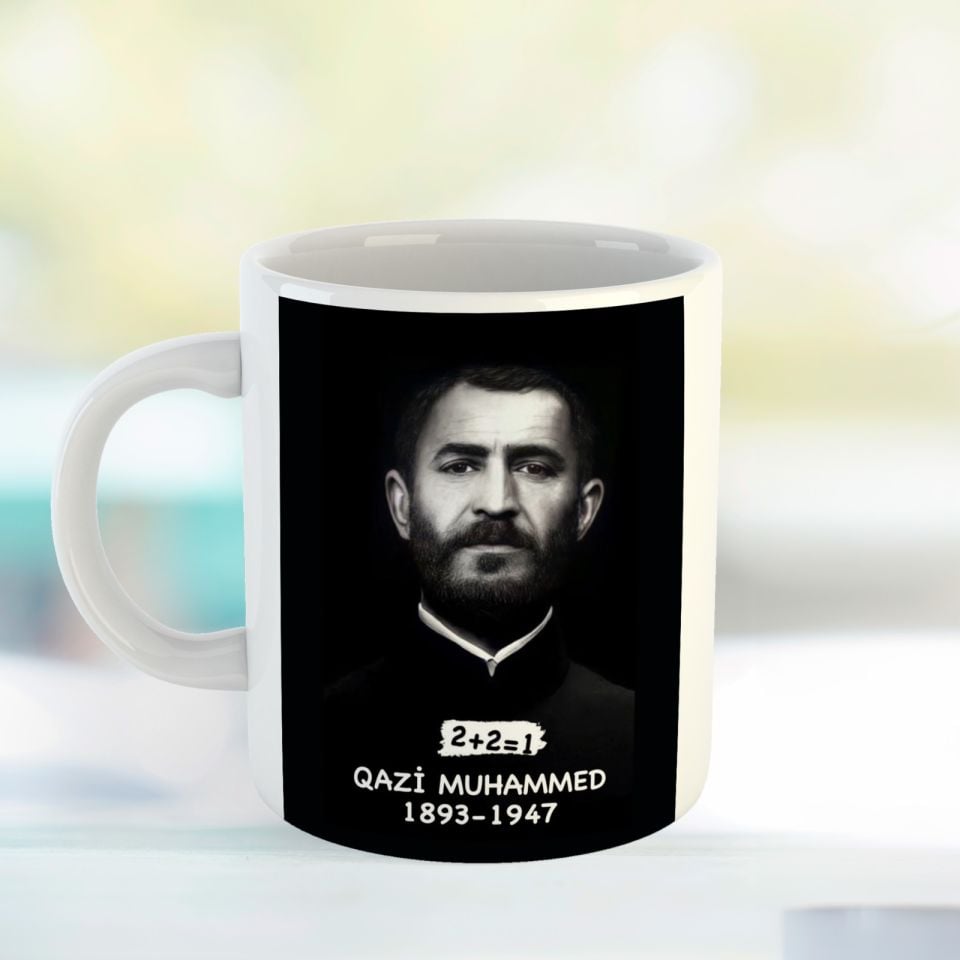 Qazi Muhammed Tasarımlı Kupa Termos ve Poster Seti