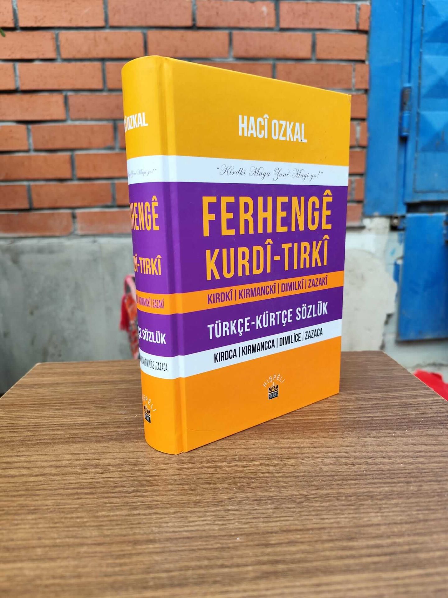 Ferhengê Kurdî (Zazaca) – Tirkî | Türkçe – Kürtçe (Zazaca) Sözlük (BÜYÜK BOY - ÖZEL BASKI)