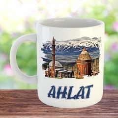 Ahlat Porselen Kupa Bardak - Ahlat Kupası