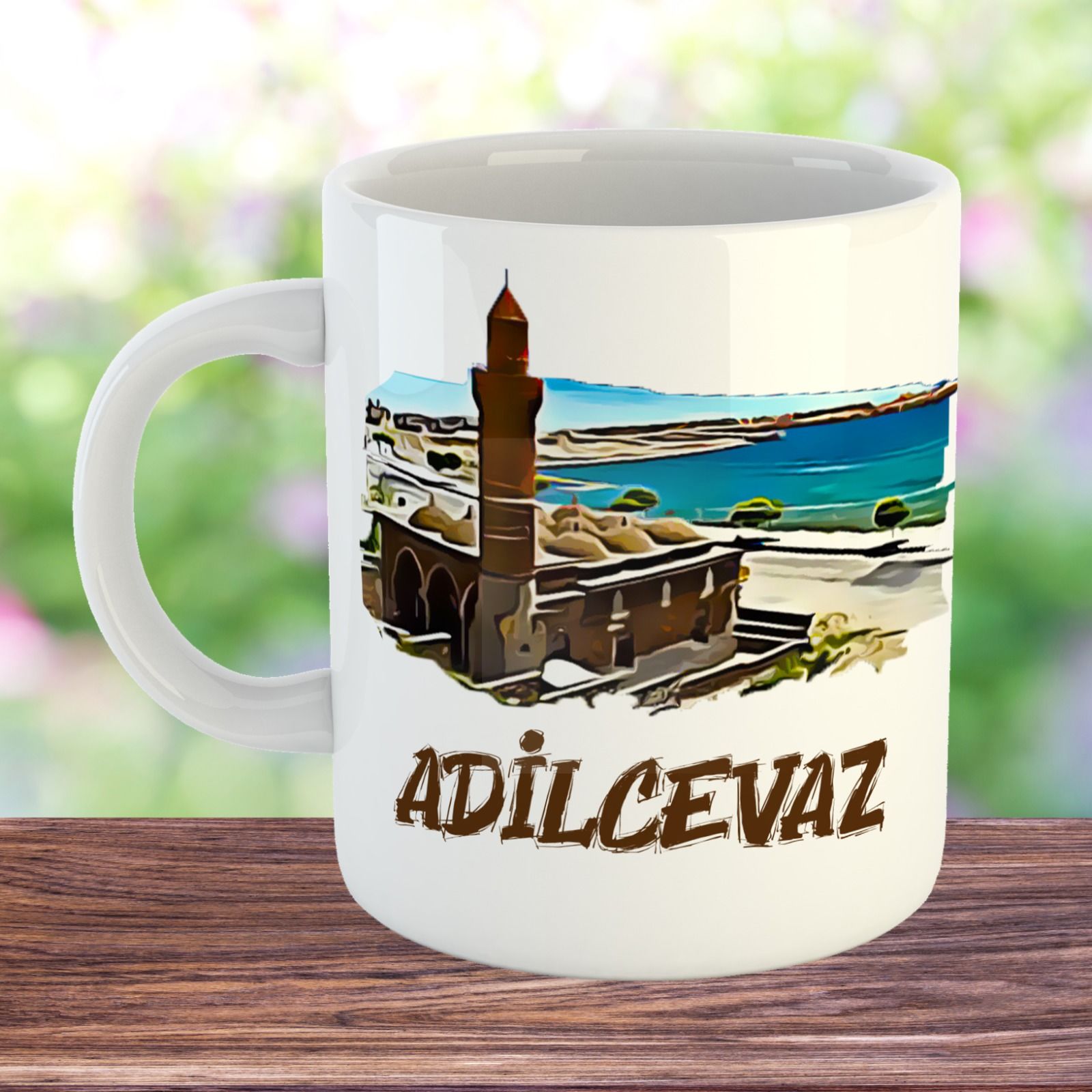 Adilcevaz Porselen Kupa Bardak - Adilcevaz Kupası