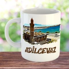 Adilcevaz Porselen Kupa Bardak - Adilcevaz Kupası
