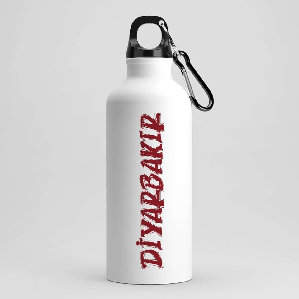 Diyarbakır Yazılı Kancalı Matara - Diyarbakır Matarası