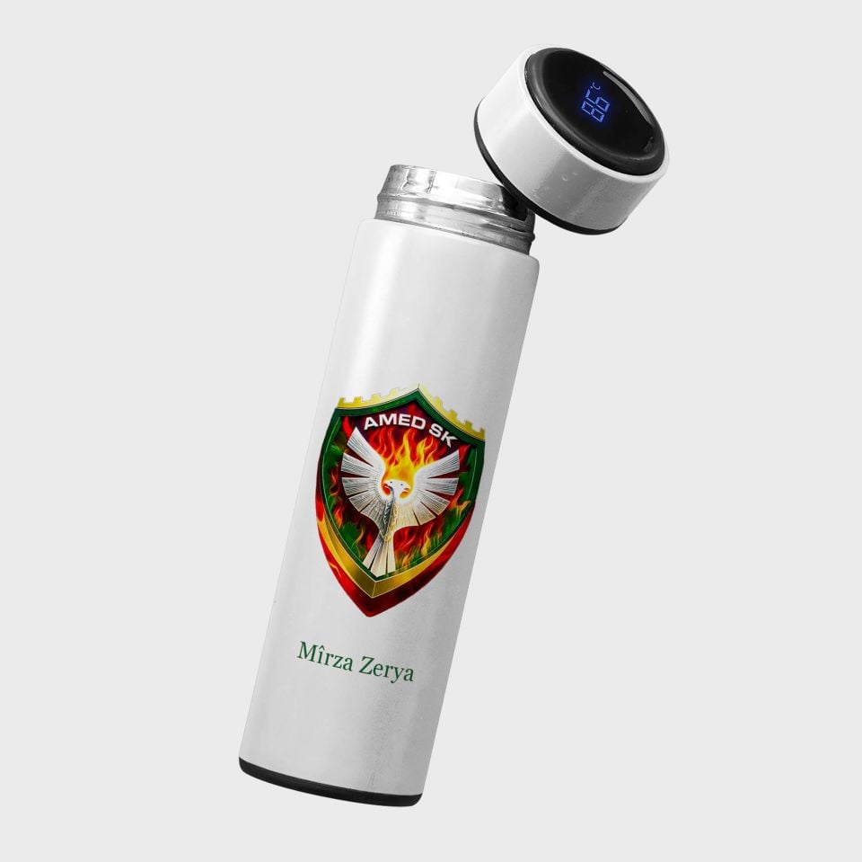 İsme Özel Amedspor Termos - İsme Özel Amed Spor Termosu
