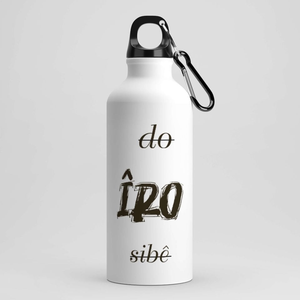 Do Îro Sibê Kürtçe Yazılı Kancalı Matara