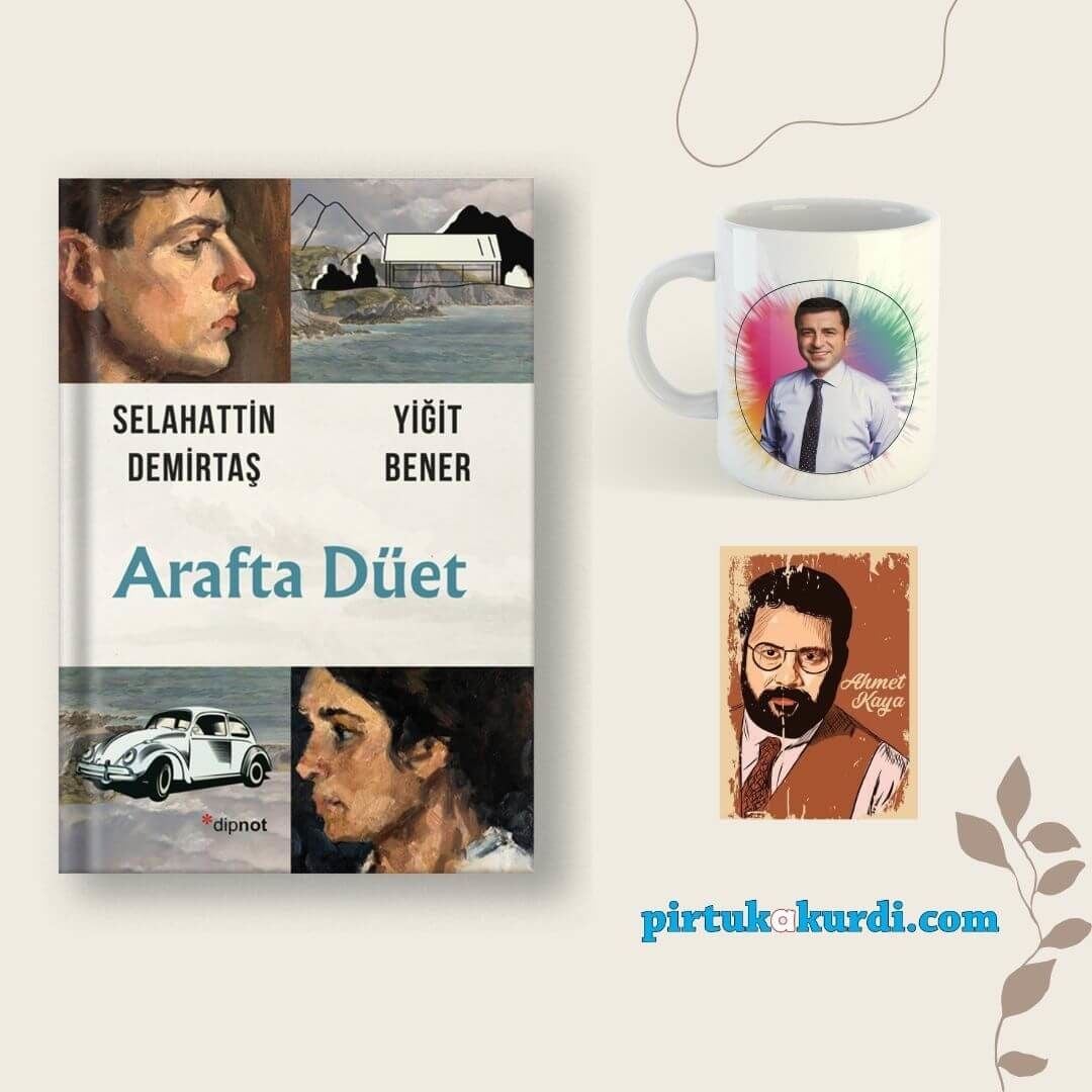 Arafta Düet - Selahattin Demirtaş - Not Defterli ve Demirtaş Kupalı Seti