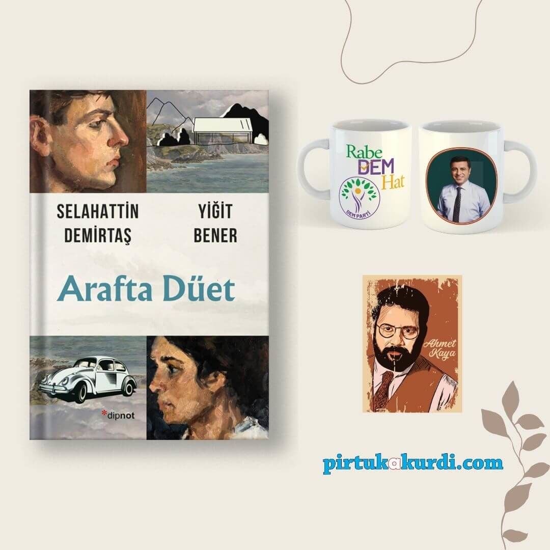 Arafta Düet - Selahattin Demirtaş - Dem Parti ve Demirtaş Kupalı - Not Defterli Seti
