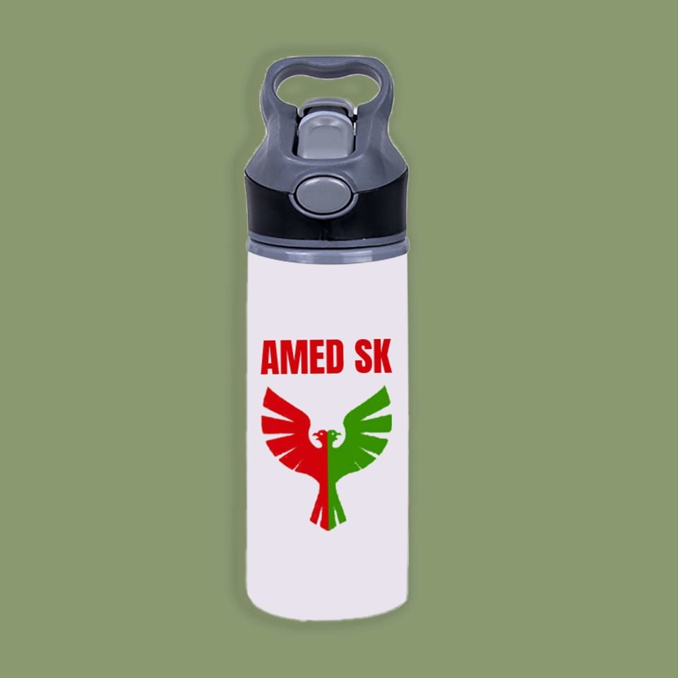 Amedspor Temalı Pipetli Matara - Amed Spor Matarası