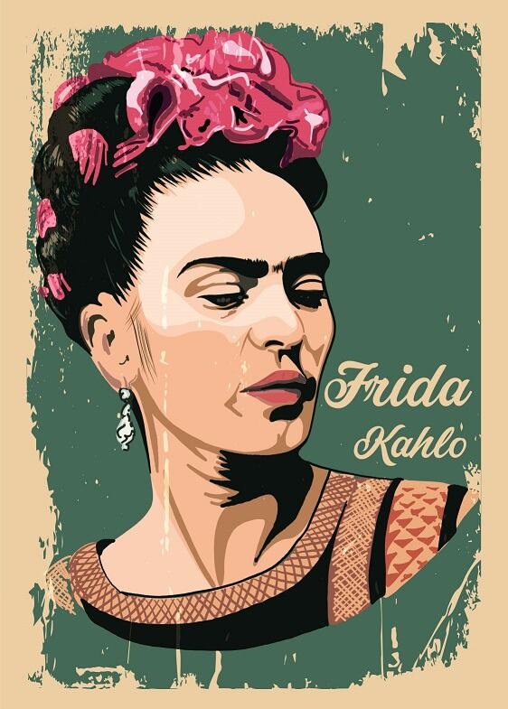 Frida Kahlo Resimli Not Defteri