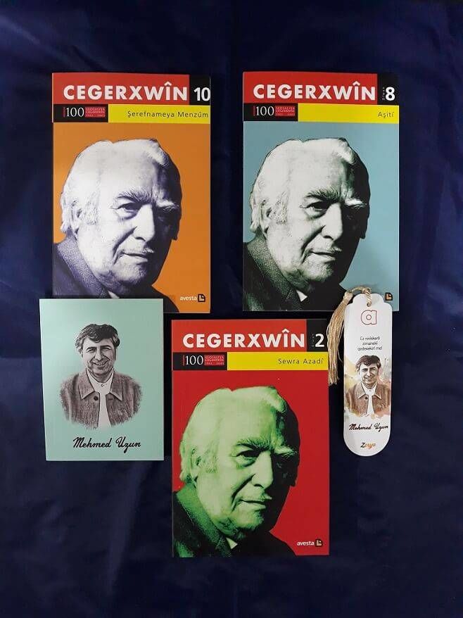 Cegerxwîn Seti 3lü (defter+ayraç)