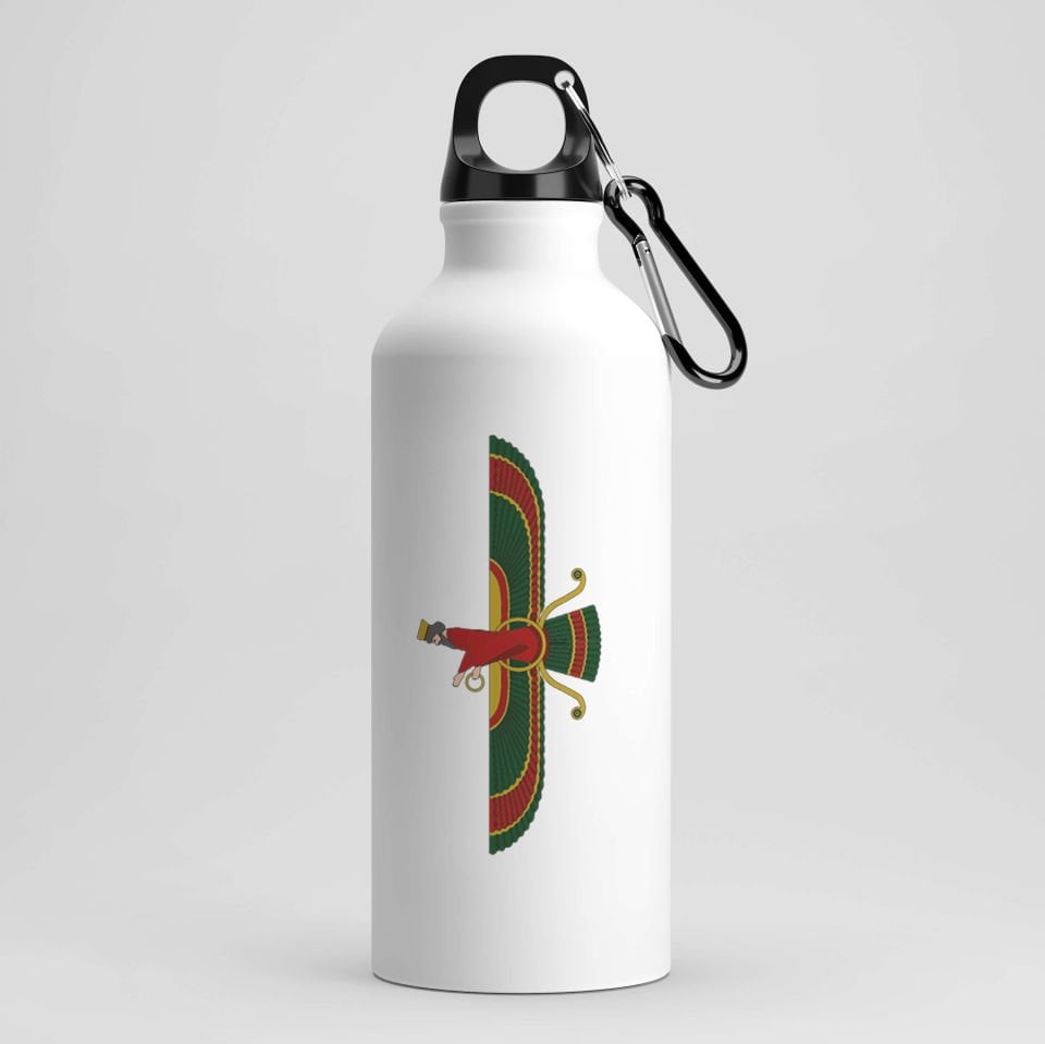 Ahura Mazda Resimli Kancalı Matara