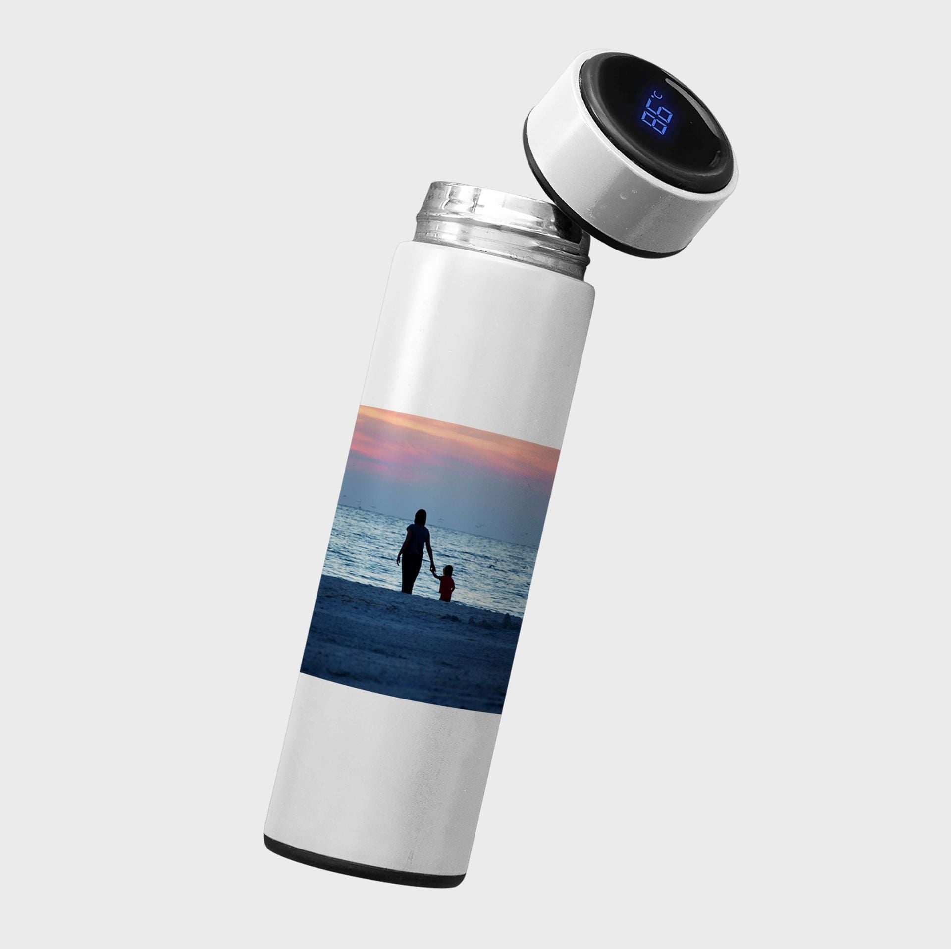 Kişiye Özel Foto Bastırmalı Çelik Termos - Resimli Termos