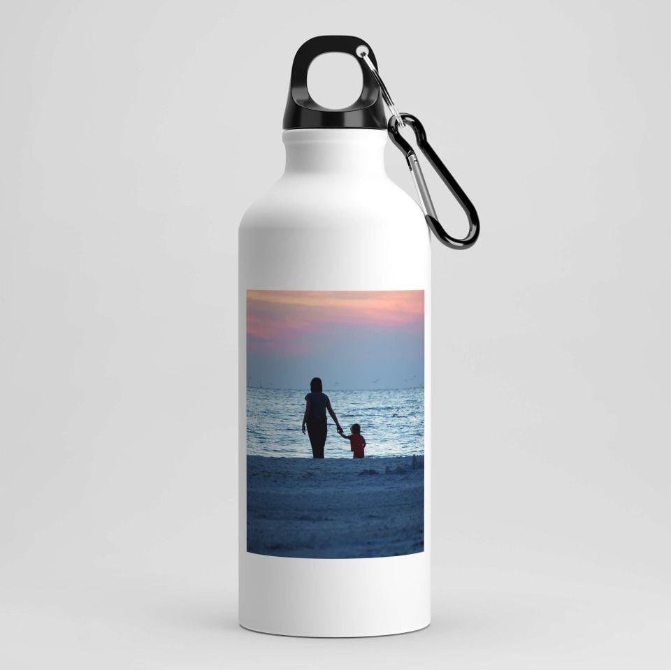 Kişiye Özel Foto Bastırmalı Kancalı Matara - Resimli Matara