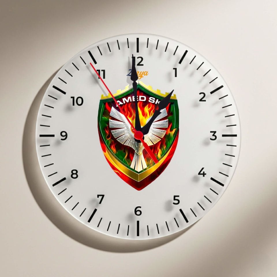 Amedspor Temalı Duvar Saati - Amed Spor Saati