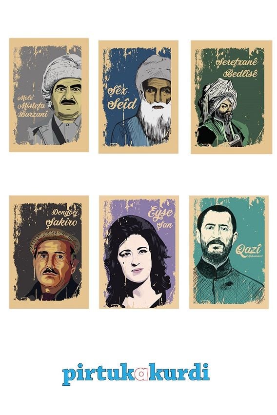 Lênûskên Kurdên Navdar - Kürt Ünlüleri Not Defterleri