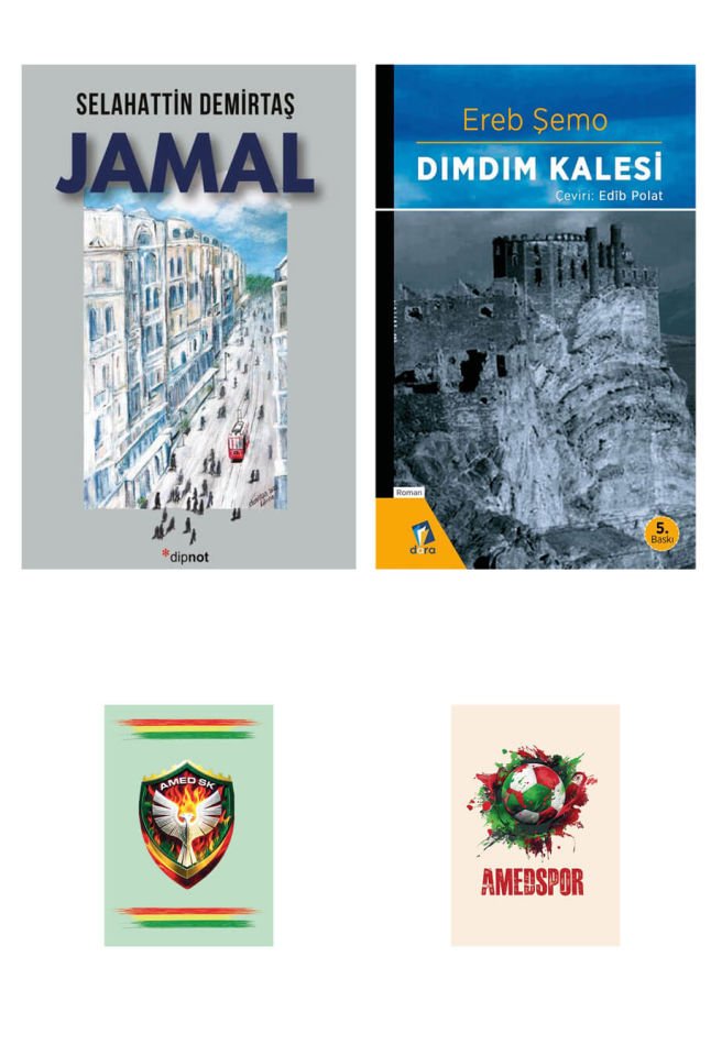 Jamal Selahattin Demirtaş - Dımdım Kalesi Romanları Özel Seti