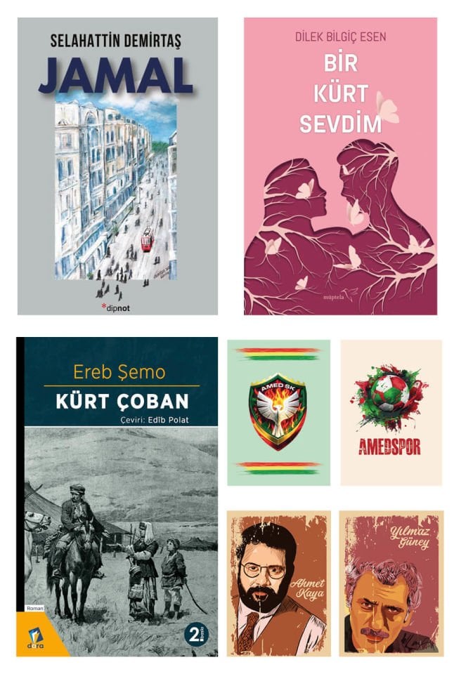 Jamal Selahattin Demirtaş - Bir Kürt Sevdim - Kürt Çoban - Amed Spor Ahmet Kaya Not Defteri Seti