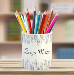 İsme Özel Porselen kalemlik 2