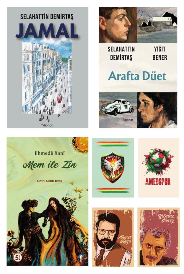 Jamal Selahattin Demirtaş - Arafta Düet - Mem ile Zin - Amed Spor Ahmet Kaya Not Defteri Seti
