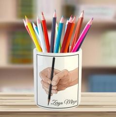 İsme Özel Porselen kalemlik 3