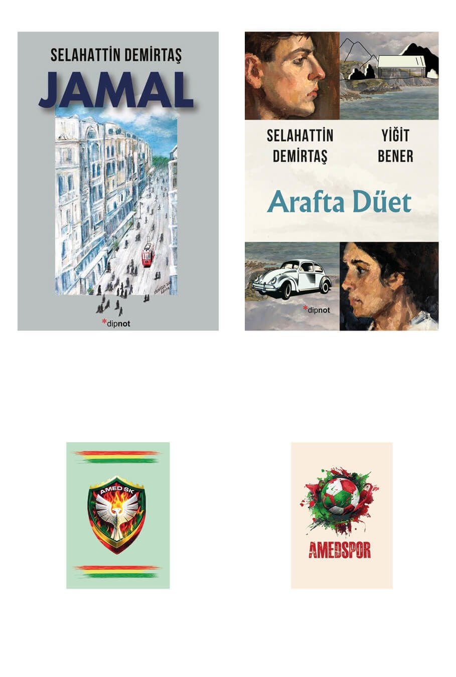 Jamal - Arafta Düet Selahattin Demirtaş - Amed Spor Not Defteri Seti