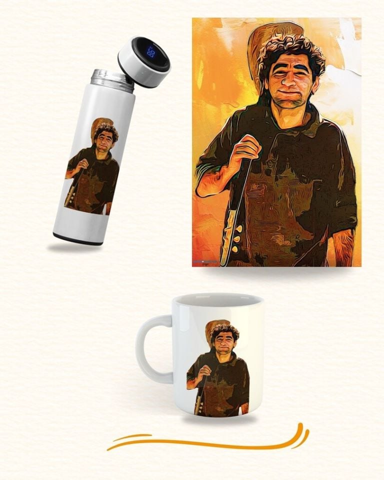 Ciwan Haco Tasarımlı Kupa Termos ve Poster Seti