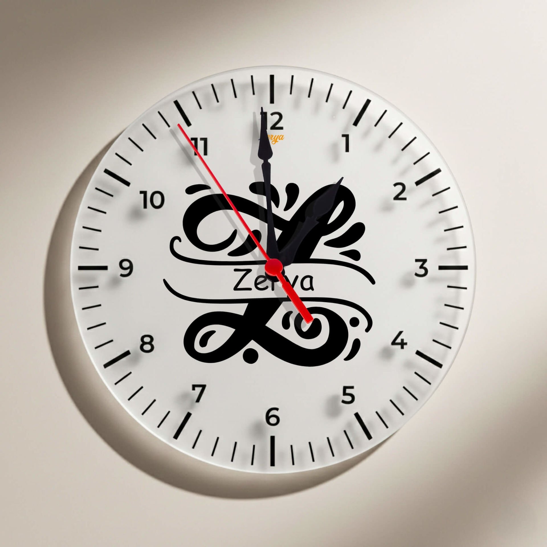 İsme Özel Harf Tasarımlı İsme Özel Duvar Saati