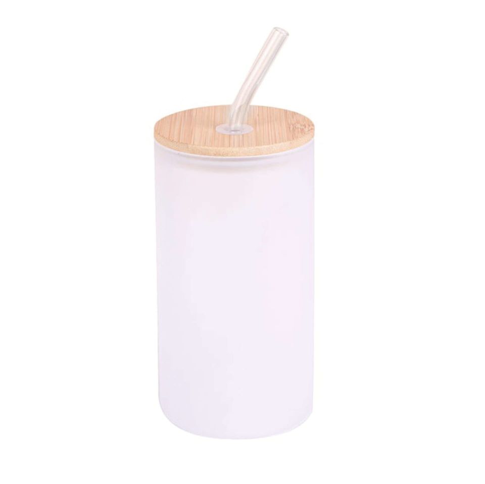 Çocuklar İçin Pipetli Su Süt Meyve Suyu Cam Suluk - Keça Min a Xweşik Suluk (600 ml)