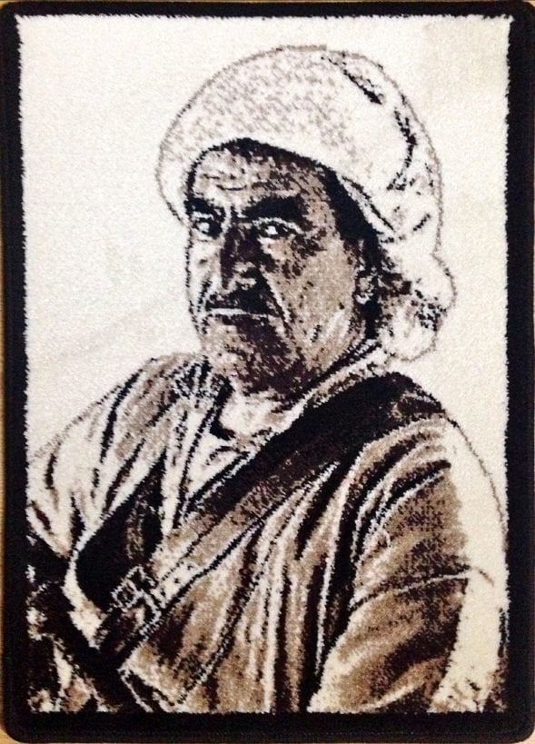 Halı Poster - Mustafa Barzani