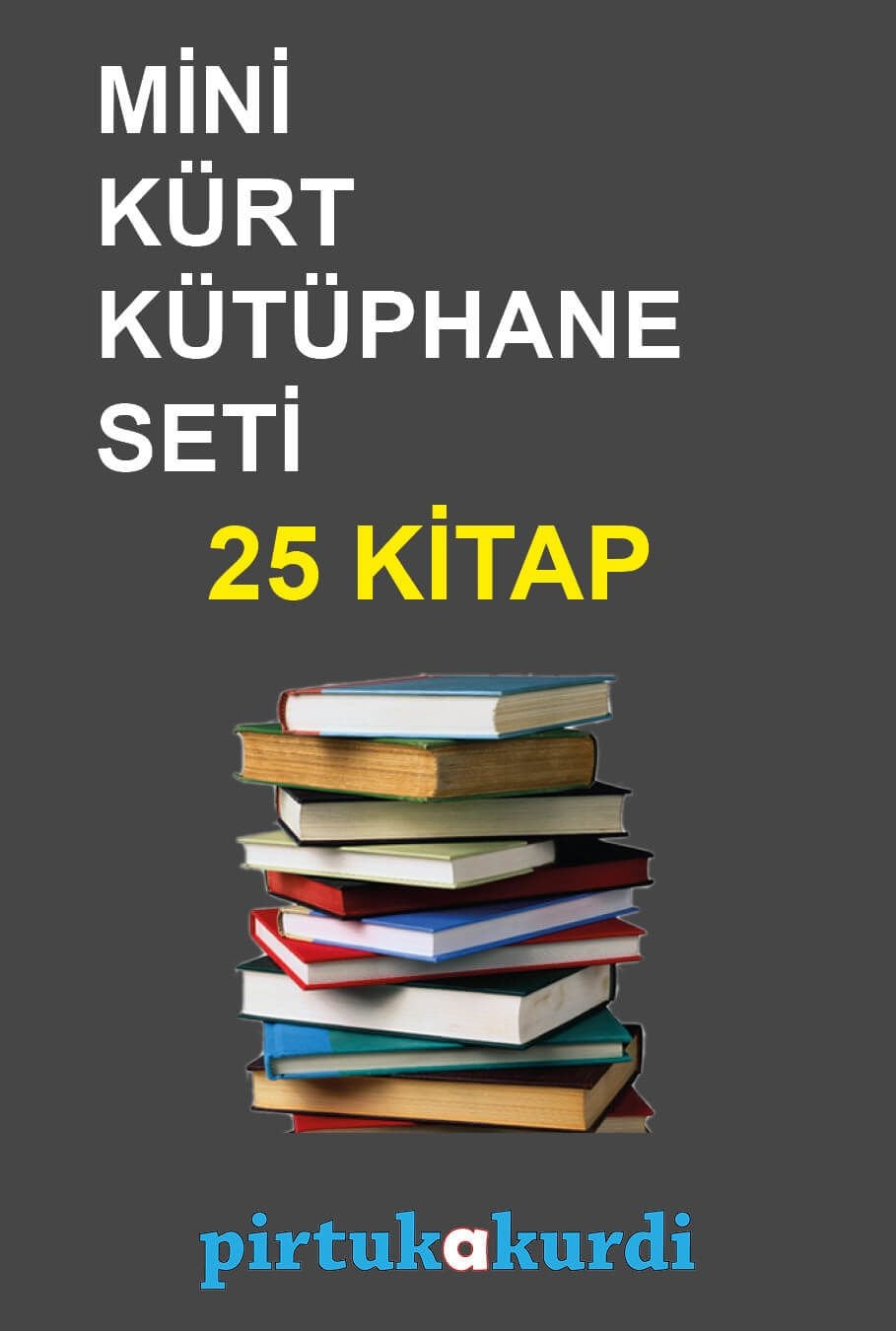 MİNİ KÜRT KÜTÜPHANE SETİ - 25 KİTAP