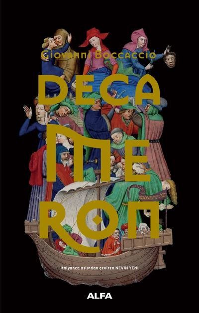 Decameron-Tamamı Renkli ve Resimli-Ciltli