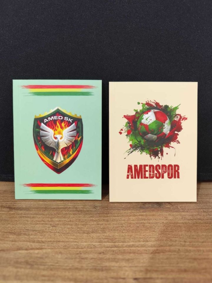 Amedspor Tasarımlı Not Defteri Seti (2 DEFTER)