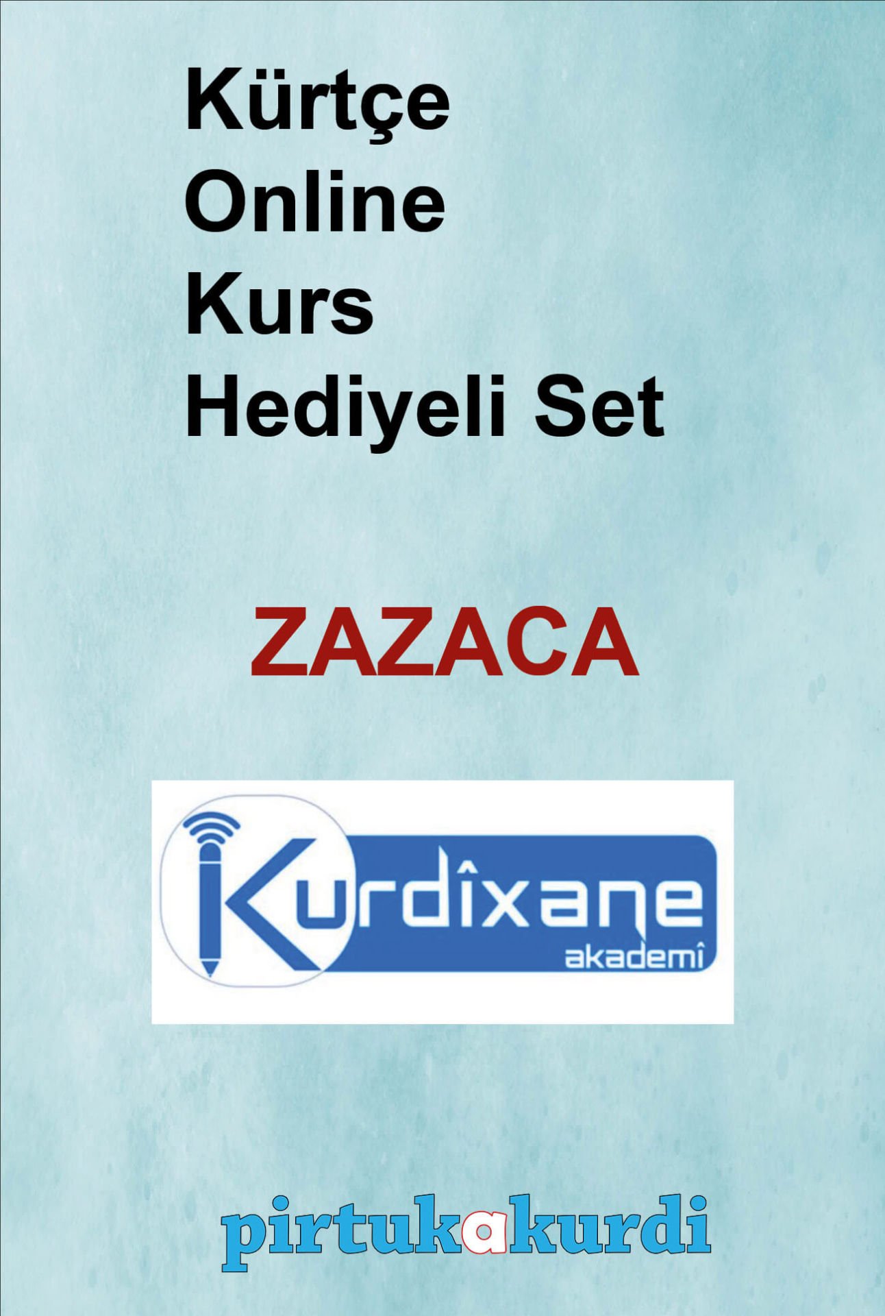 Online Kürtçe Kursu Hediyeli Kitap Seti - ZAZAKÎ