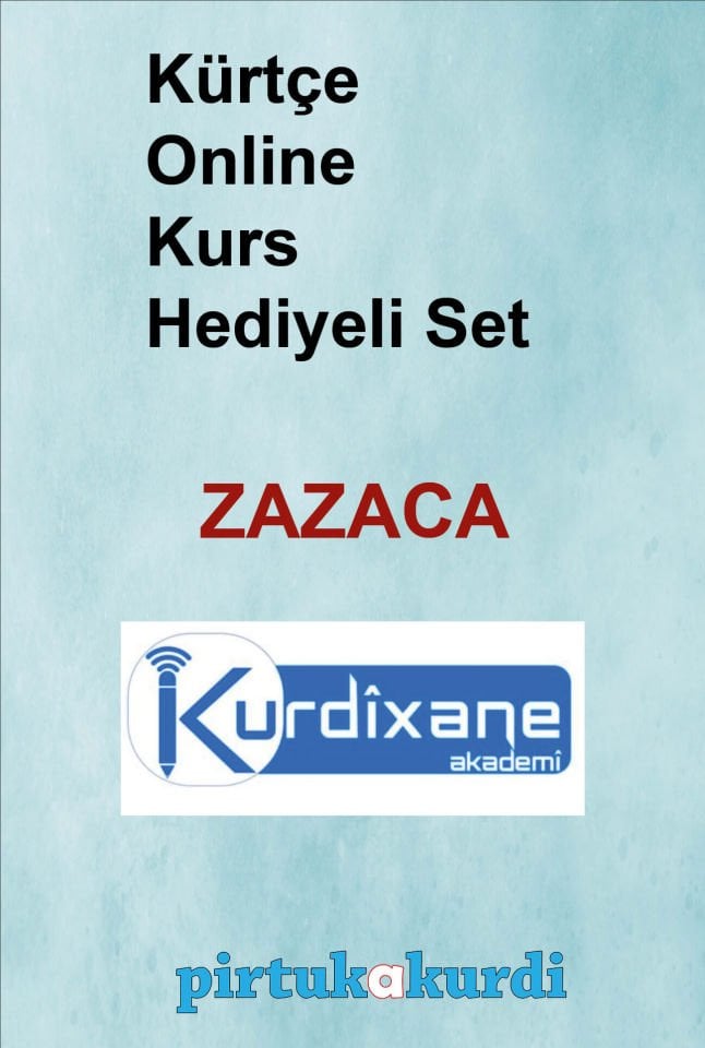 Online Kürtçe Kursu Hediyeli Kitap Seti - ZAZAKÎ