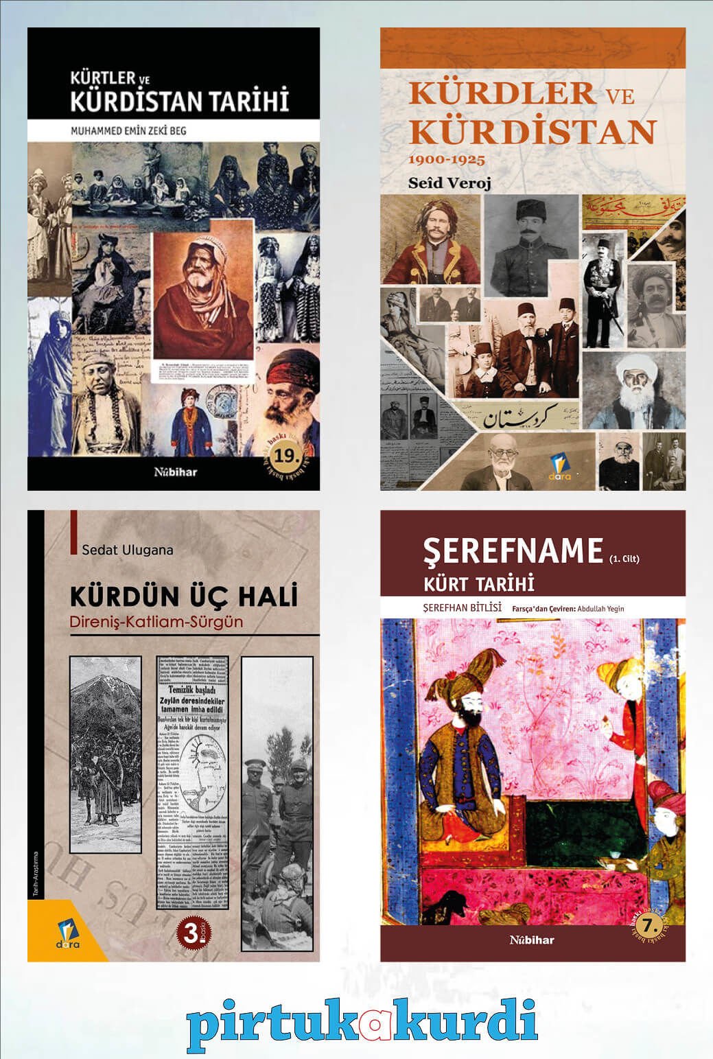 En Çok Tercih Edilen 4 Kürt Tarihi ve Araştırmaları Kitapları Seti