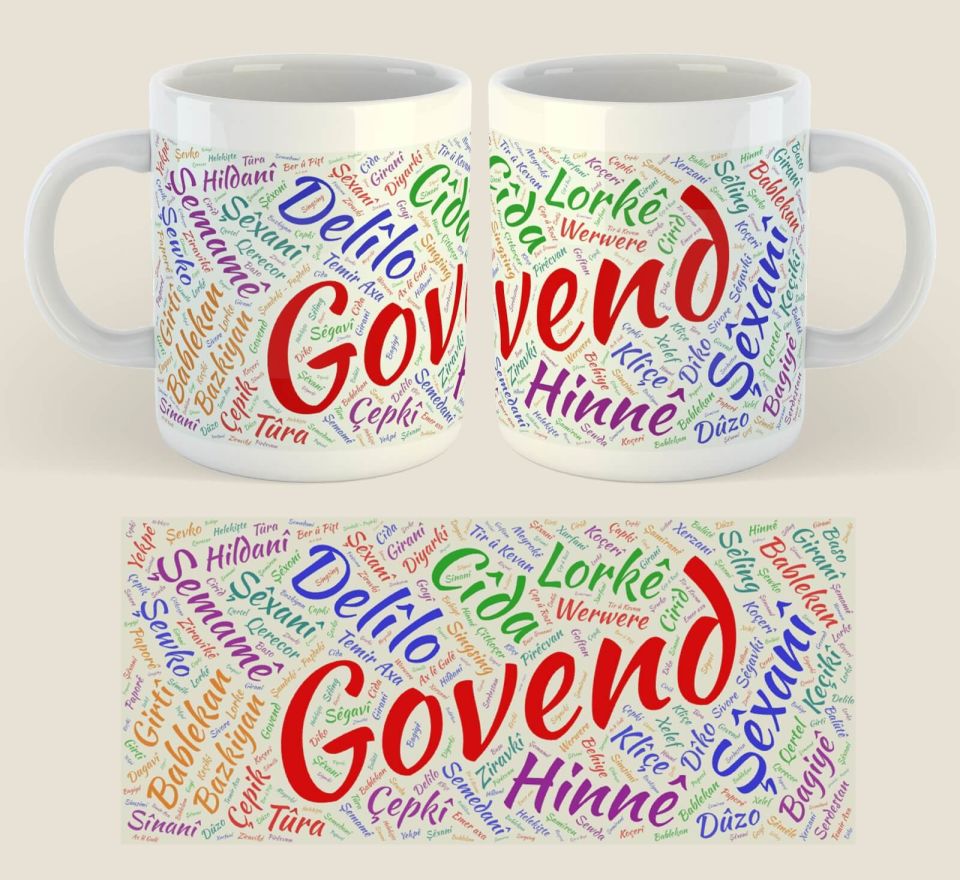 Govend Kupa Bardak - Kürt Halay İsimleri Kupası (2 KUPA)
