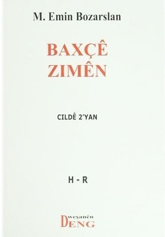 Baxçê Zımen Cilt 2 (H-R)