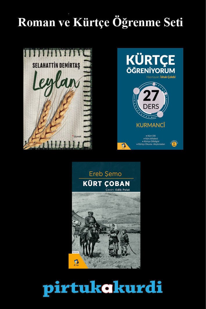 Roman ve Kürtçe Öğrenme Seti