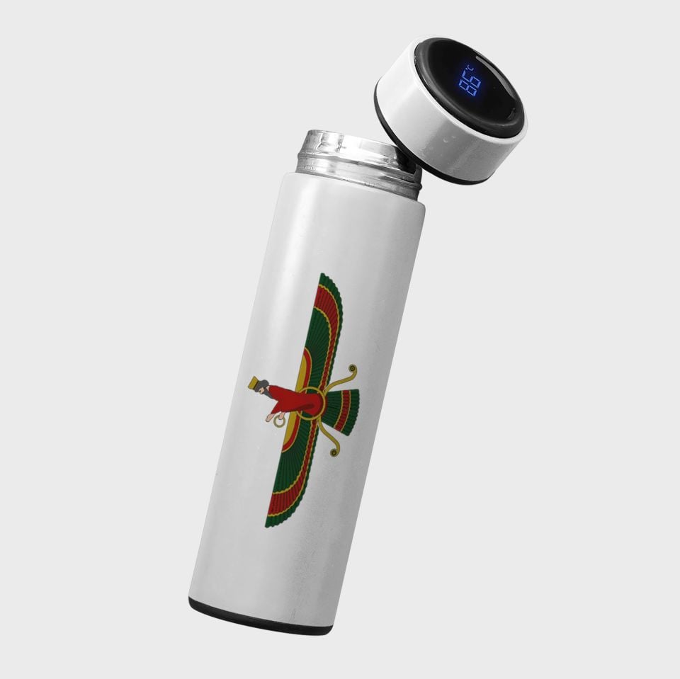 Ahura Mazda Resimli Termos