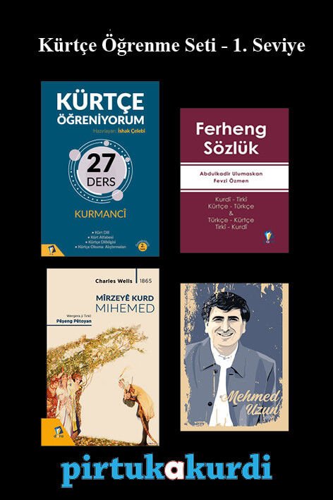 Kürtçe Öğrenme Seti - Birinci Seviye