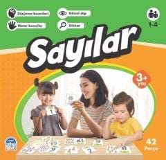Sayılar-Eğitici Yapboz 3+Yaş