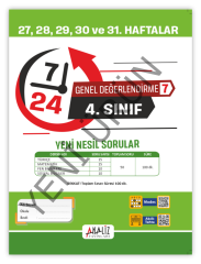 4.SINIF 7/24 HAFTALIK GENEL DEĞERLENDİRME SINAVI 8'Lİ