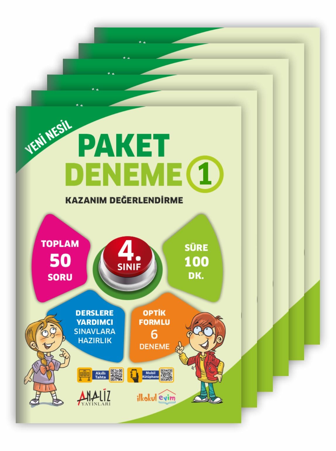 4.SINIF YENİ NESİL PAKET DENEME 6'LI