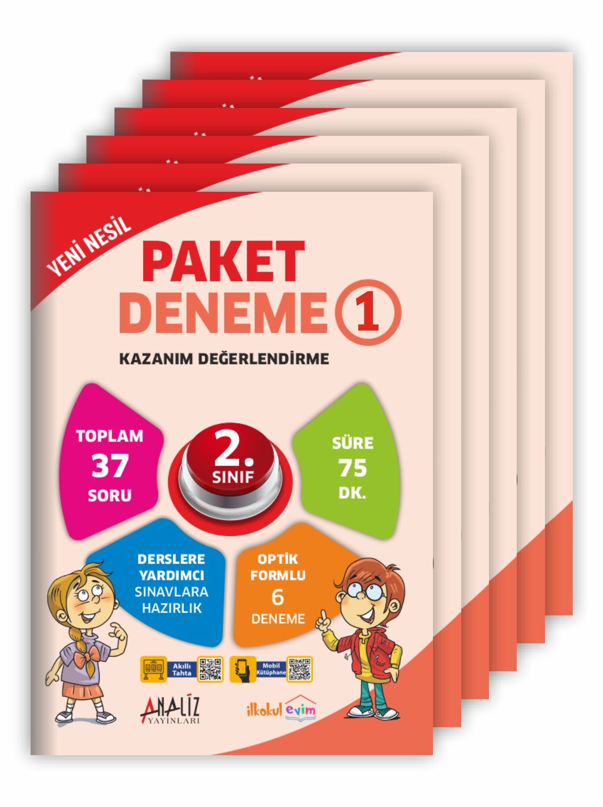 2.SINIF YENİ NESİL PAKET DENEME 6'LI