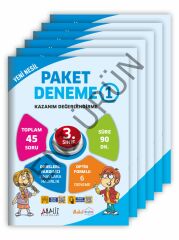 3.SINIF YENİ NESİL PAKET DENEME 6'LI