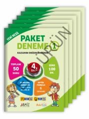 4.SINIF YENİ NESİL PAKET DENEME 6'LI