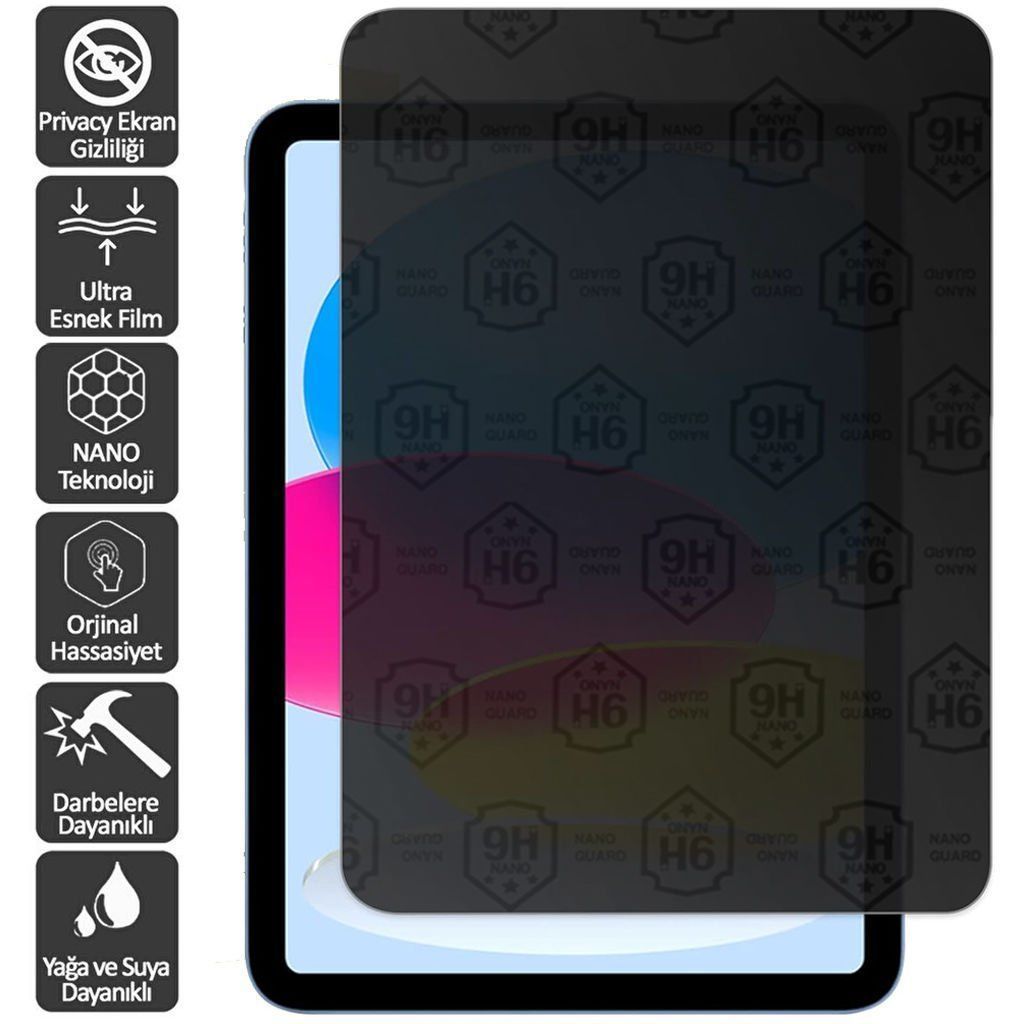 Apple İpad Pro 11 2021 3.Nesil MHQV3TU/A Hayalet Cam Nano Kırılmaz Ekran Koruyucu