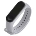 Mi Band 4 Silikon Kordon - Mi 3/4 - Gri Gri - Mi 3