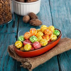 Akide Şekeri Çizgili Bonbon 400 Gr