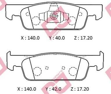 ON FREN BALATASI SYMBOL CLIO IV 410602581R